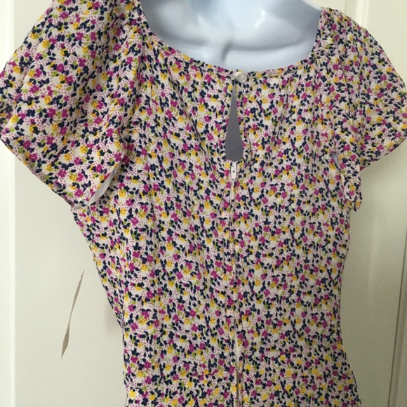 NWT NORDSTROM  ROW A Floral Dress. Size S - Picture 5 of 5